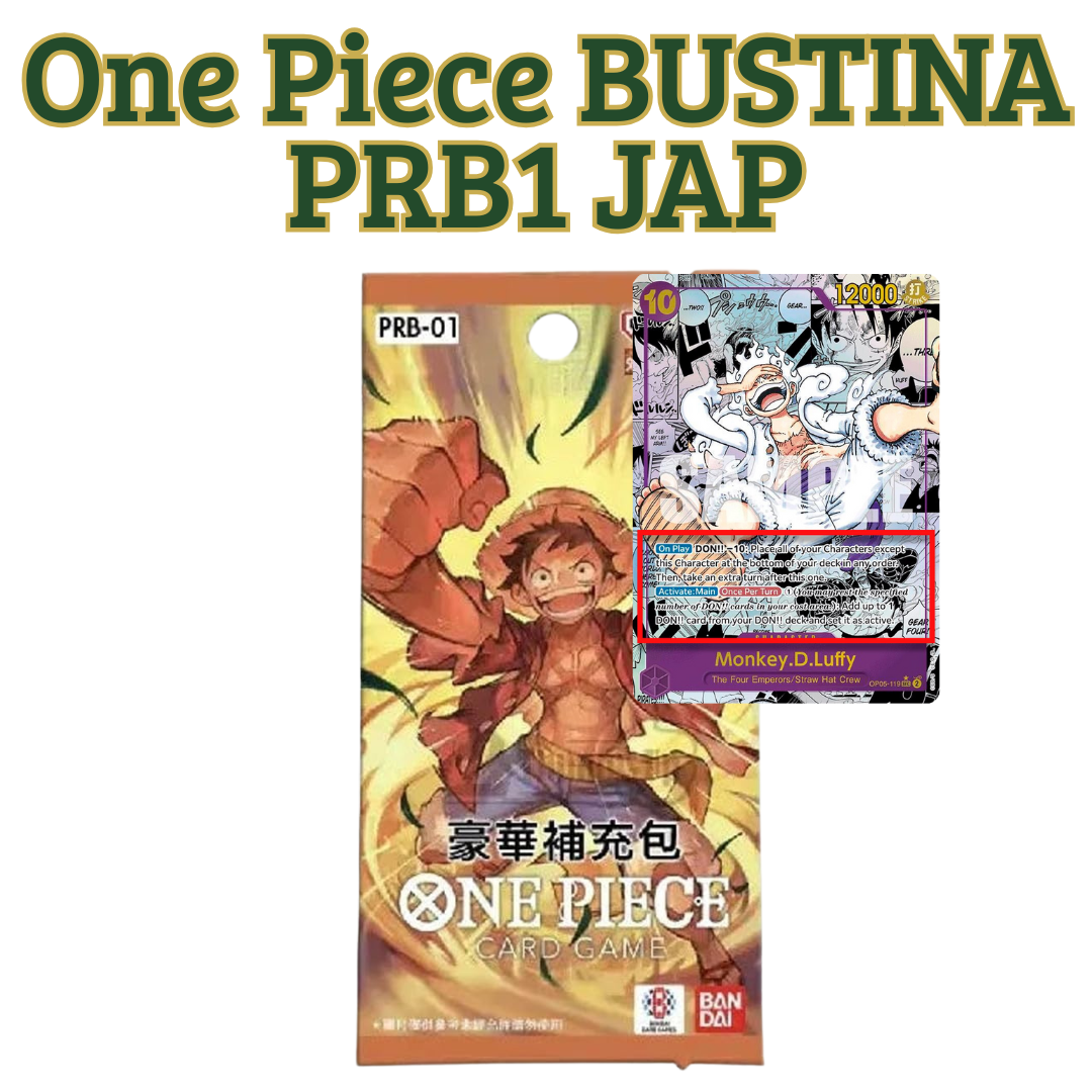 🏴☠️ ONE PIECE Card Game – PRB1 Premium Booster  (JAP)
