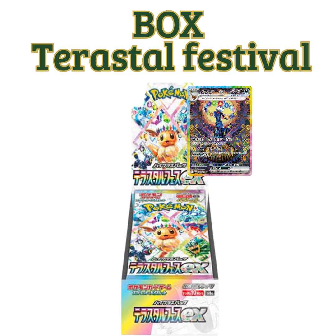 Pokémon SV8a – Terastal Festival ex Booster Box Giapponese