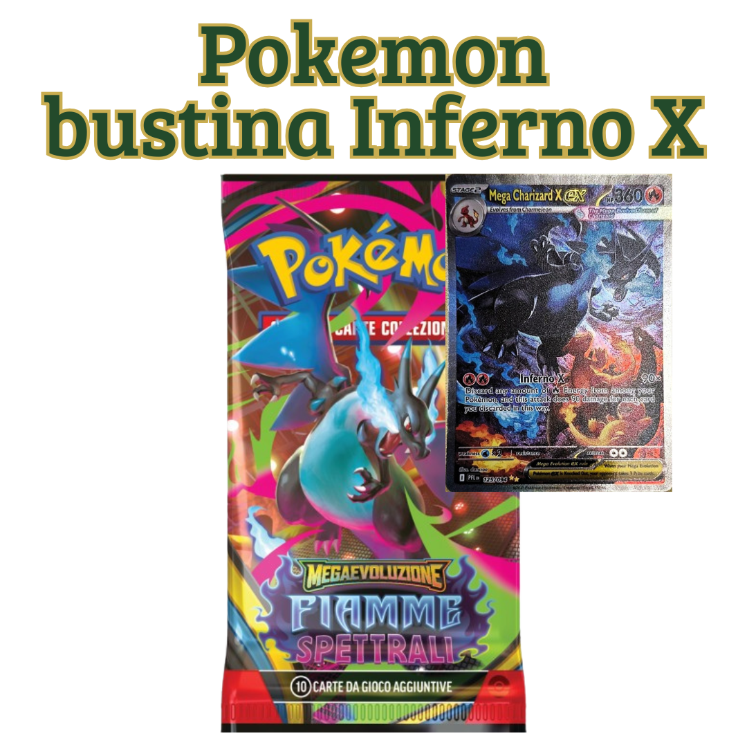 🔥Pokémon Busta Fiamme Spettrali