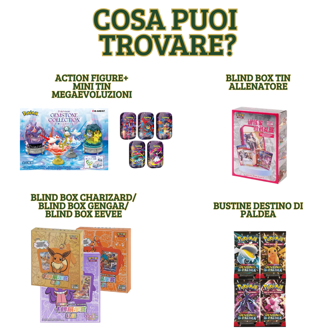 Pokèmon Blind Box: Revelation Cards