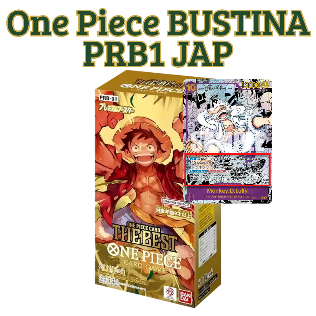 🏴☠️ ONE PIECE Card Game – PRB1 Premium Booster Box (JAP)