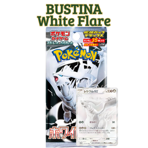 Pokémon TCG – Bustina Giapponese White Flare